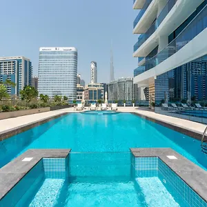 Exclusive Globalstay In Business Bay Free Parking & More! , Dubaj Zjednoczone Emiraty Arabskie
